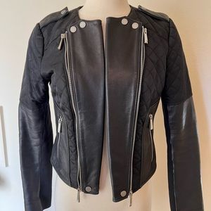 BCBG Maxazria Leather Jacket🖤